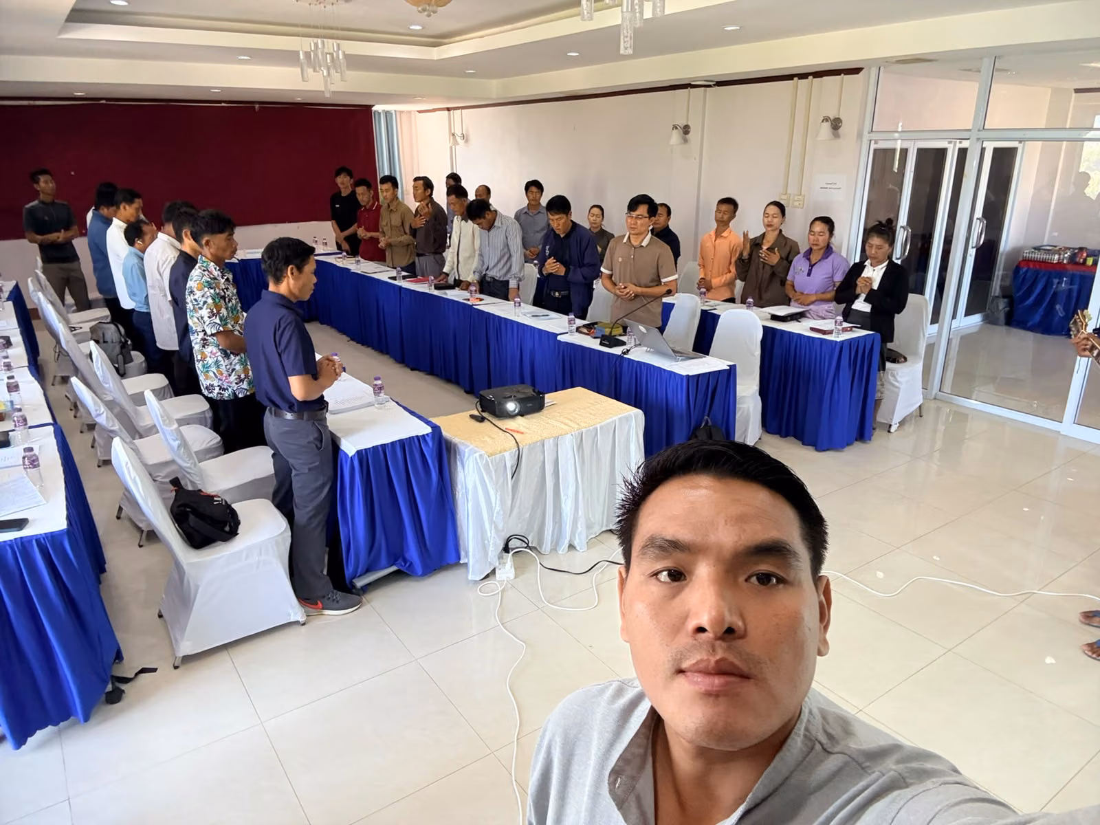 Pastor Khen Leads a Pastors Conference in Vang Vieng, Laos
